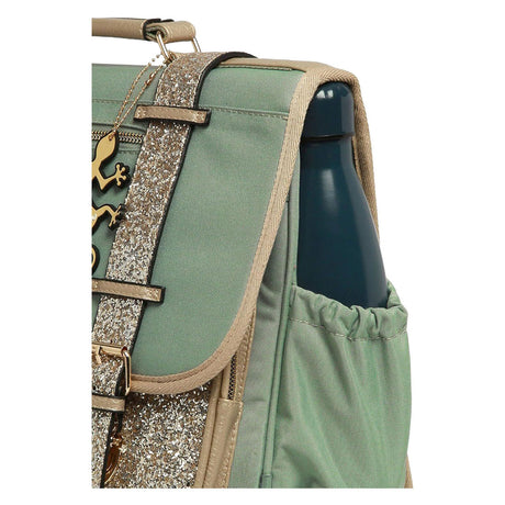 Caméléon schooltas glossy green - 38cm