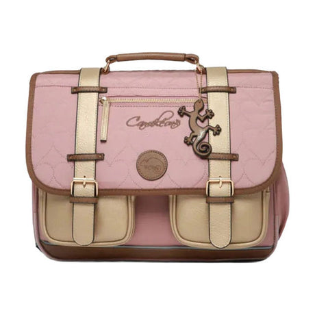 Caméléon schooltas cozy heart - 38cm
