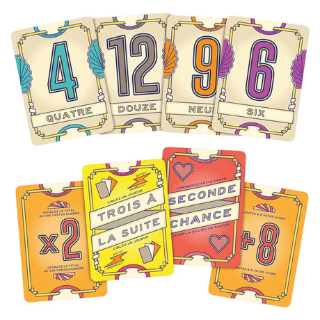 Jeu de cartes Flip 7 fr