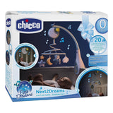 Next2dreams 3-in-1 muziekmobiel - blauw
