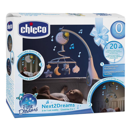 Mobile musical 3 en 1 Next2dreams - bleu
