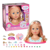 Zapf création baby born stylisme maquillage et tête de princesse - 27cm