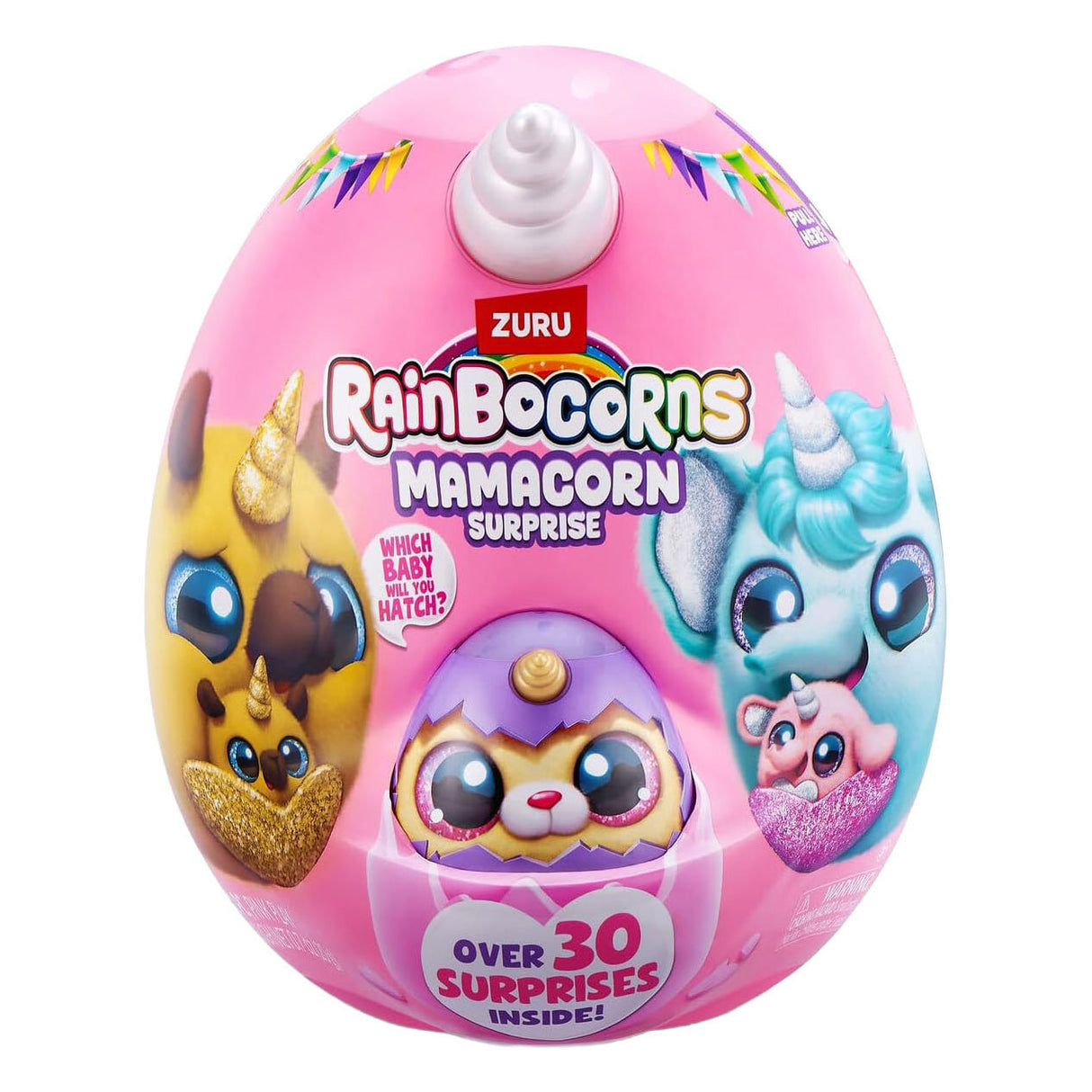Oeuf surprise mamacorn de Zuru rainbocorns