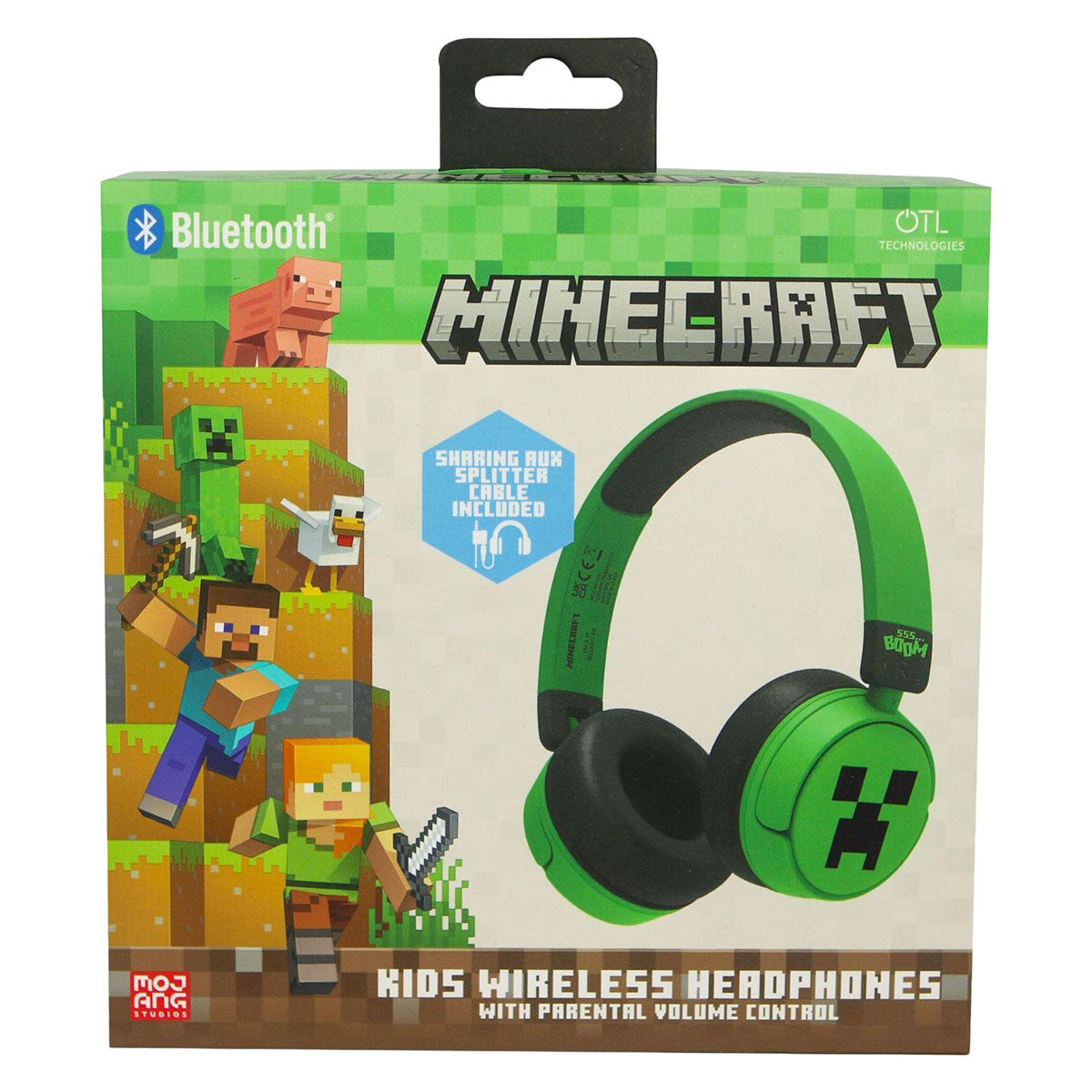 Casque Bluetooth Otl Technologies Minecraft (mc1231)