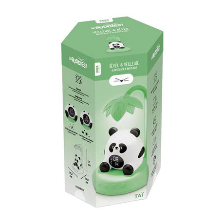 Bigben hibuddies hibuddies lampe de nuit réveil avec effets sonores pour enfants - tai le panda - entraîneur de sommeil