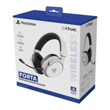 Trust gxt499w forta wireless headset - wit
