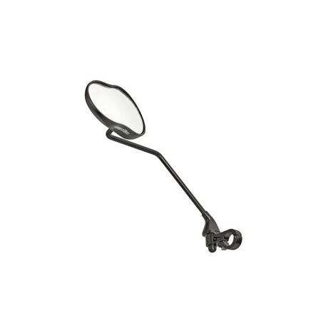 Ergotec Spiegel M-99LV avec bras long 121 x 78-66 mm en aluminium noir sableux