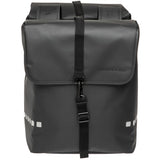 New LOOXS Bicycle Bag Odense - double, noir, eau -Pellite, réflexion, adapté aux vélos électriques