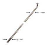 Rayons Alpina 286-13 raggi ø2,33mm fg 2,6 - acier inoxydable (144 pièces)
