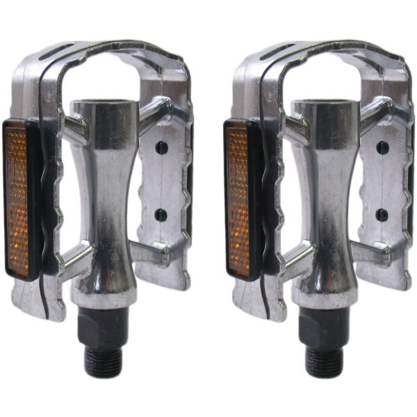 Jeu de pédales Marwi sp-610 aluminium - argent (emballage atelier)