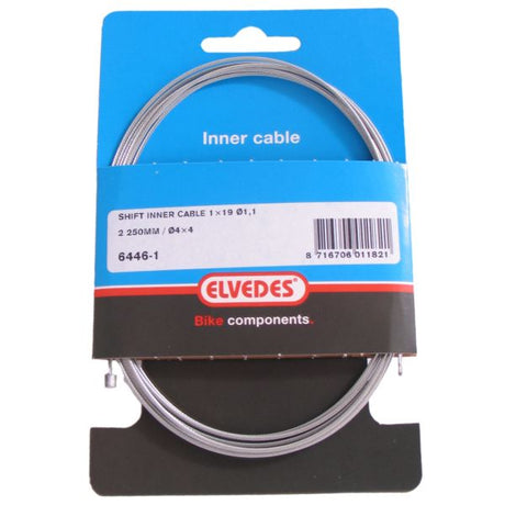 Elvedes Link câble intérieur 2250mm galvanisé ø1,1mm shimano sram n-nipple (sur carte)