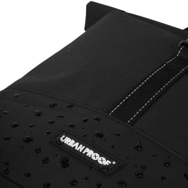 Dutchperfect urban proof single rolltop bag 20l noir recyclé