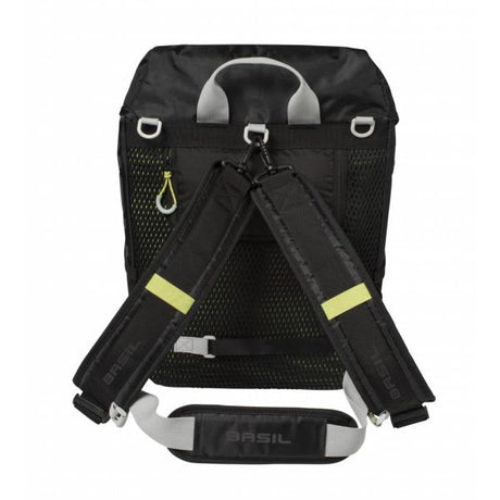 Basil Miles Dawypack - Bag du vélo sportif - Unisexe - Black Lime