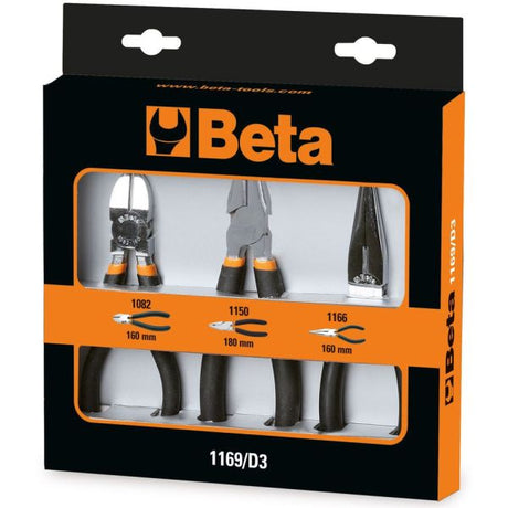 Beta, bêta bêta jeu de pinces 3 pièces