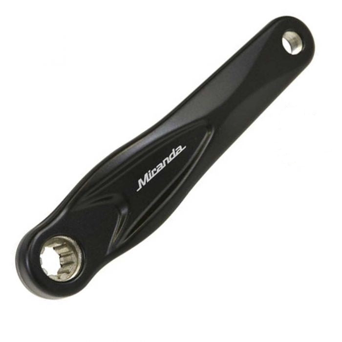 Miranda Bosch Isis Crank sur la droite Matt Black de 170 mm