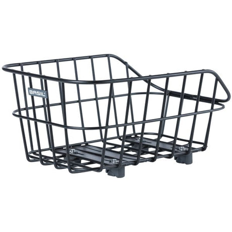 Basil Cento Alu WSL - Panier arrière - 22 litres - Matt Black