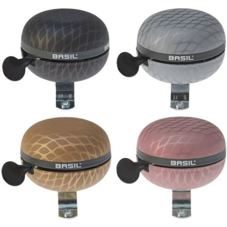 Basil Noir - Bicycle Bell - 60 mm - Argent