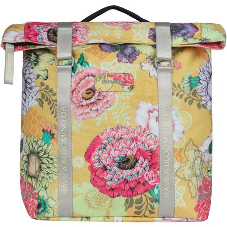 Basil Bloom Field Double Bicycle Sac, étanche, jaune miel, 35L