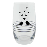 Clayre eef verre à boire oiseaux 320ml