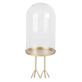 Cloche Clayre eef sur pieds ø13x30cm