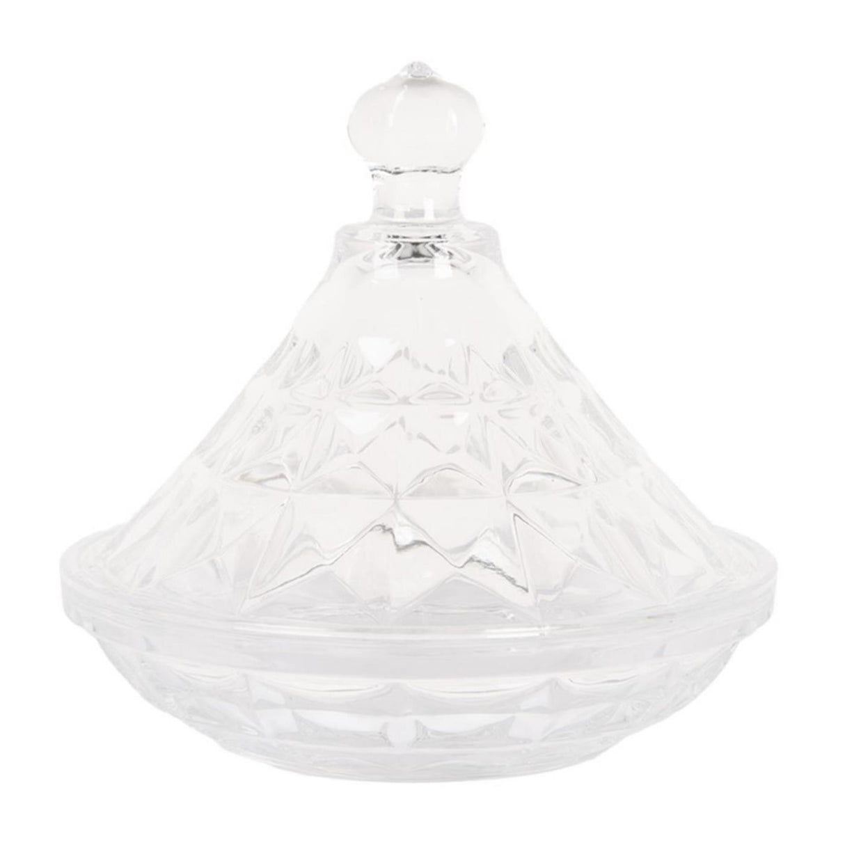 Pot de conservation Clayre eef verre ø13x12cm