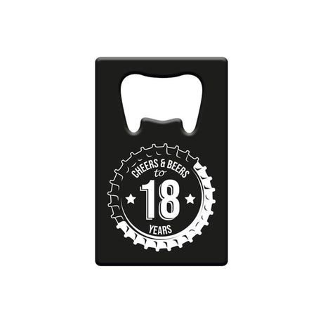 Décapsuleur Paperdreams métal - 18 ans