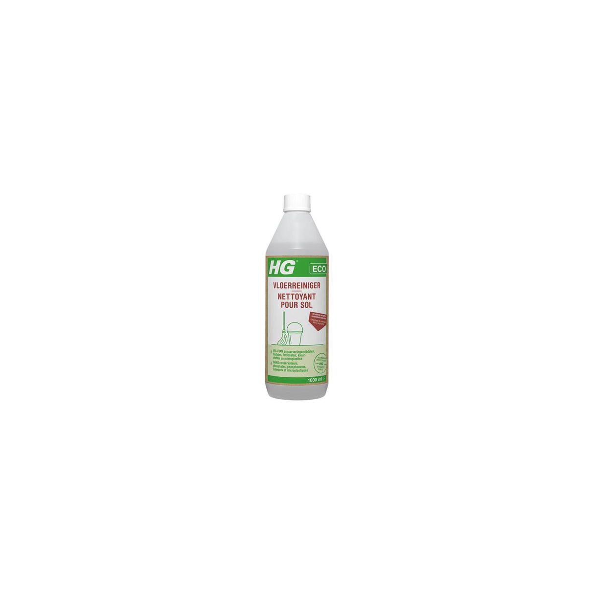 Hg nettoyant pour sols éco 1l