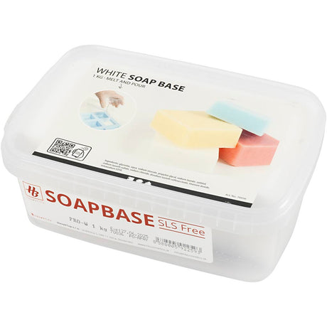 Base de savon blanc Creativ company, blanc, 1 kg
