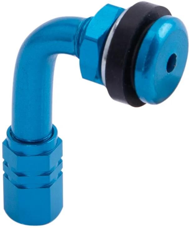Valve de jante à angle droit Spec-x 90 degrés bleu