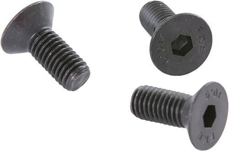 Vis de boulon de borne m8 zinc noir 3 pcs. 15mm