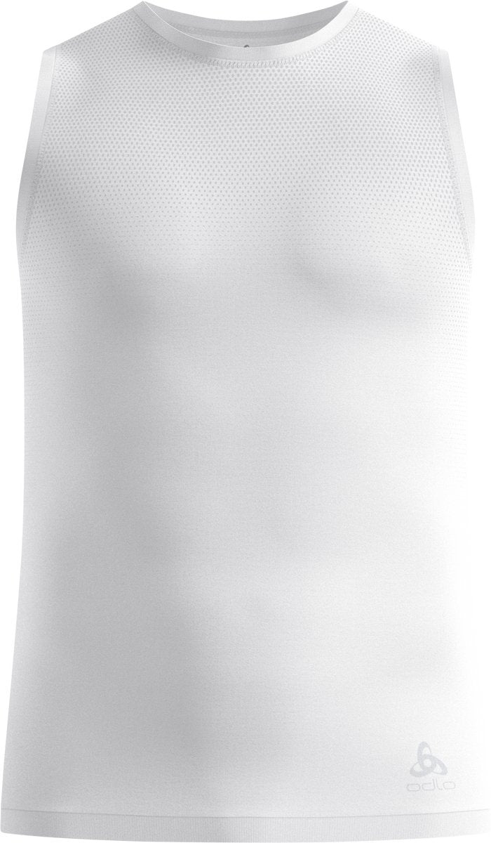 Odlo performance x-light maillot de corps avec col rond - homme - blanc - m