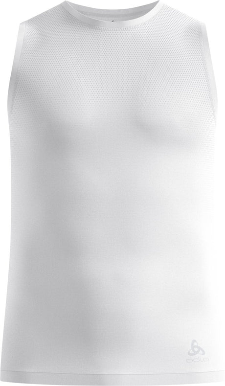 Odlo performance x-light maillot de corps avec col rond - homme - blanc - s