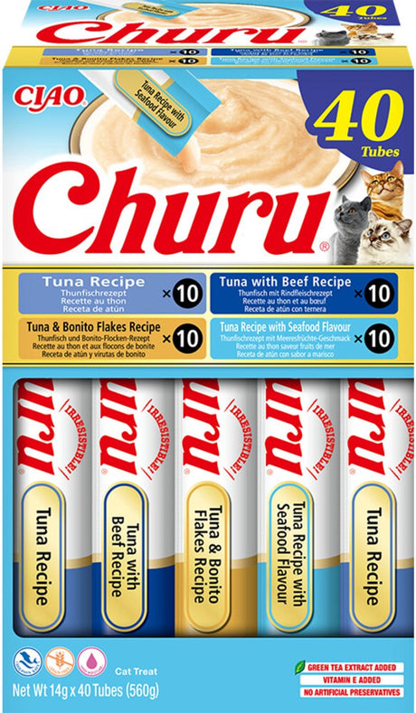 Ciao churu chat purée de thon 40x14 gr