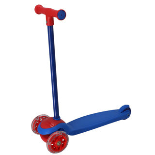 Alert - step scooter - tricycle - bleu rouge
