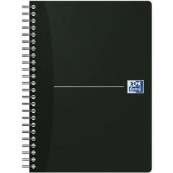 Script à spirale Oxford Smart noir original bleu 180 feuilles lignées noir