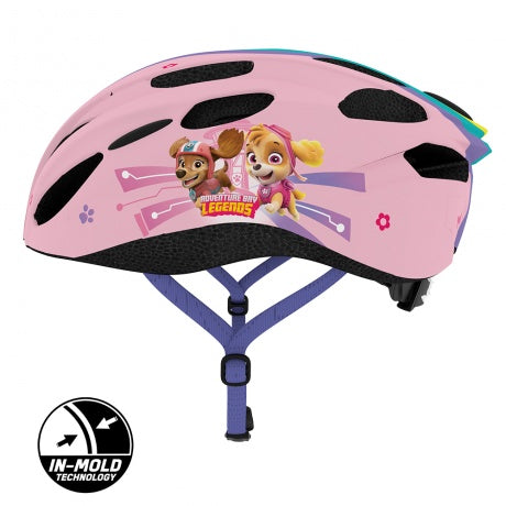 Nickelodeon Paw Patrol casque de vélo moulé filles rose taille 52-56 (m)