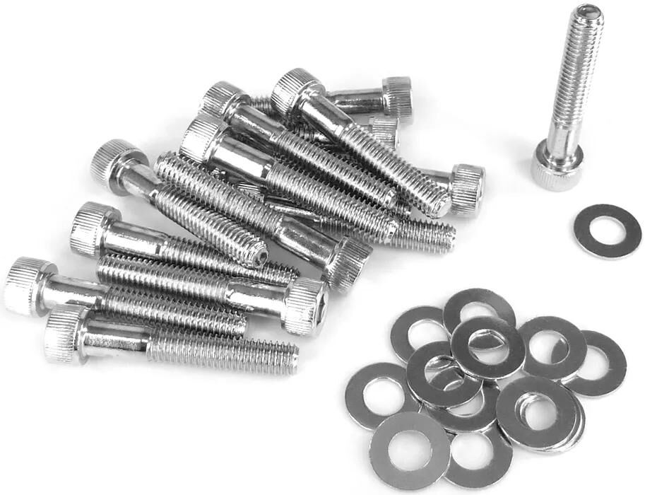 Jeu de vis de capot Tnt jeu de vis cache moteur piaggio 50 chrome