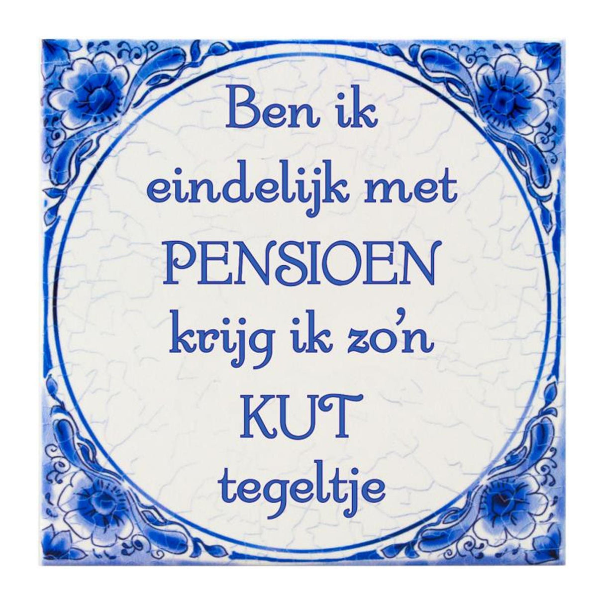 Carrelage Paperdreams bleu de Delft - chatte de pension