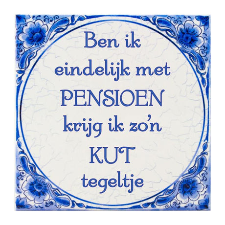 Carrelage Paperdreams bleu de Delft - chatte de pension
