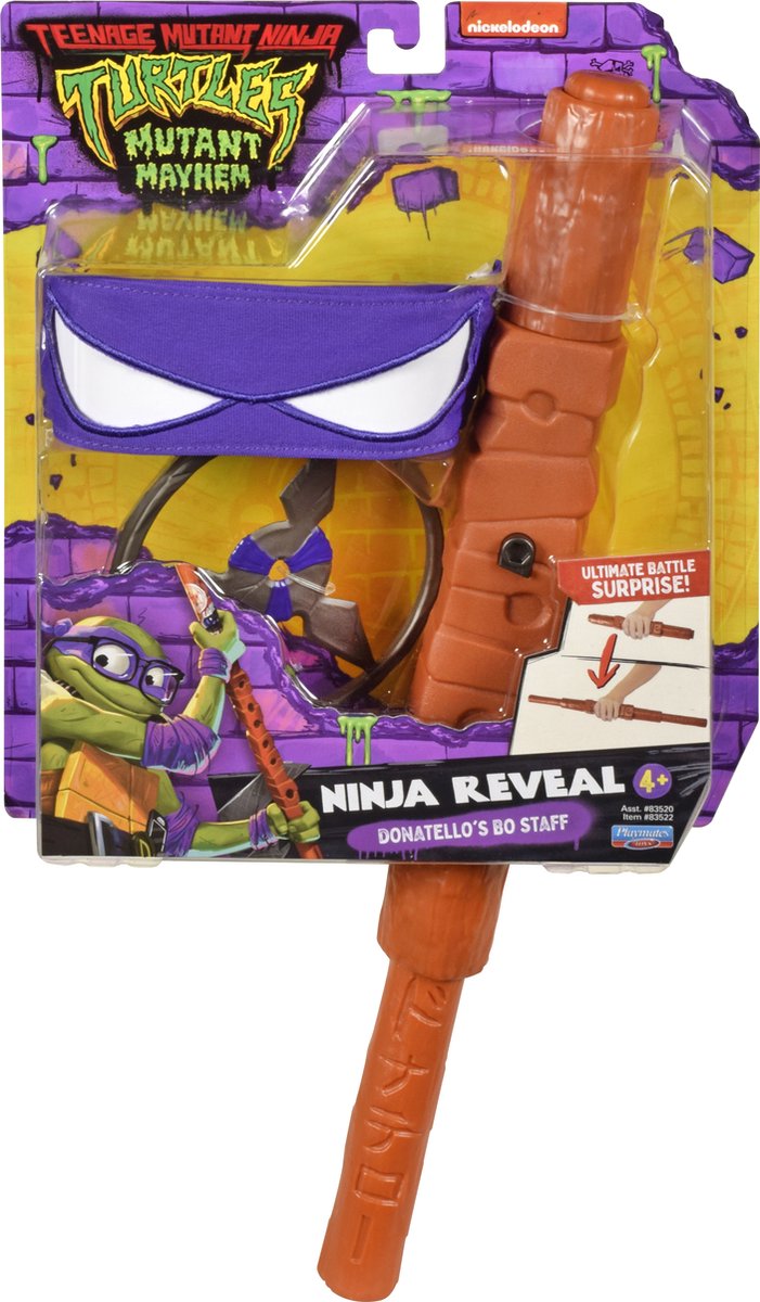 Tortues Ninja mutantes adolescentes - Donello transformant le personnel de Bo