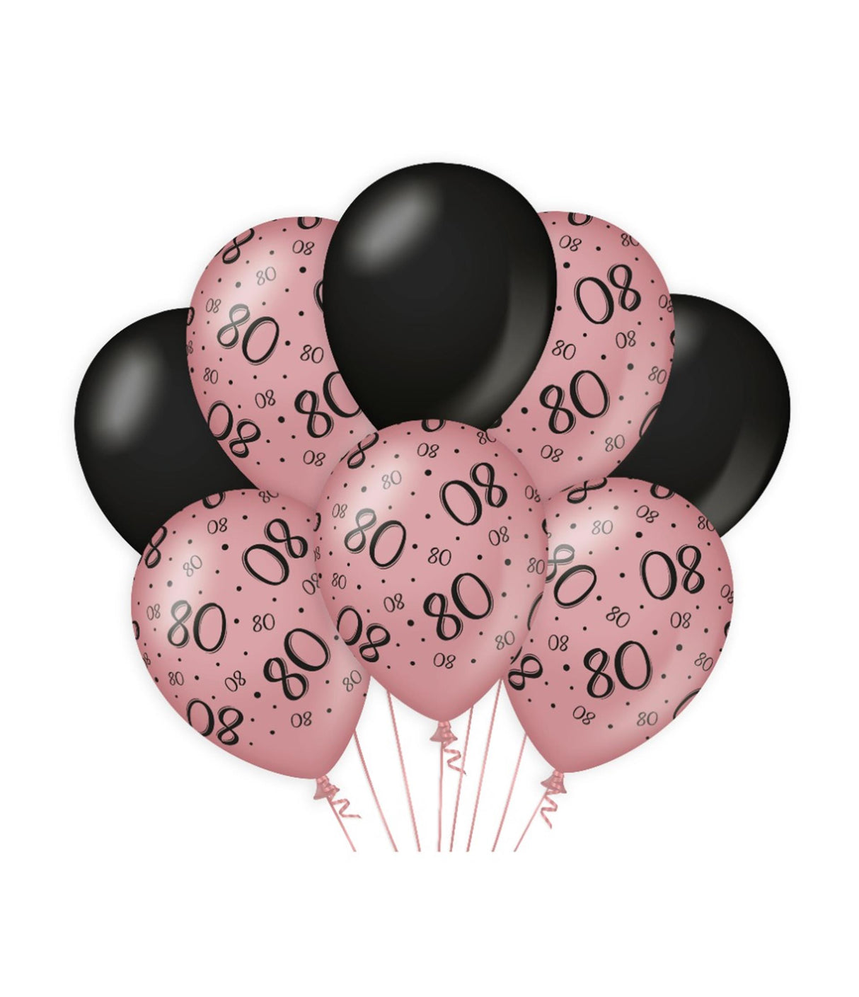 Ballons de décoration Paperdreams rose noir - 80