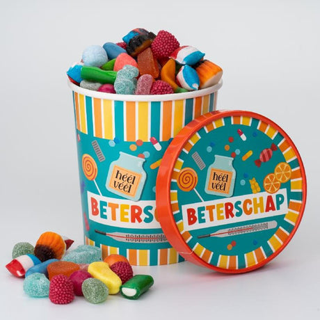 Gobelet à bonbons Paperdreams ø12x14cm - guérissez-vous bientôt