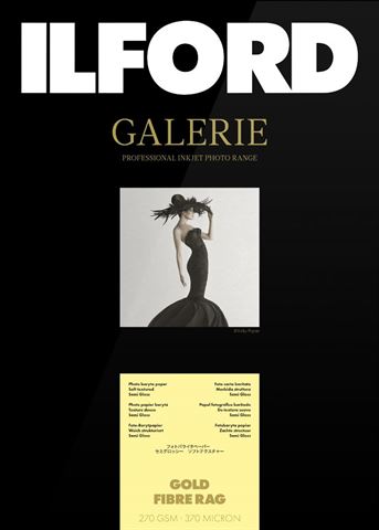 Ilford Gallery chiffon en fibre 270g a4 25 feuilles