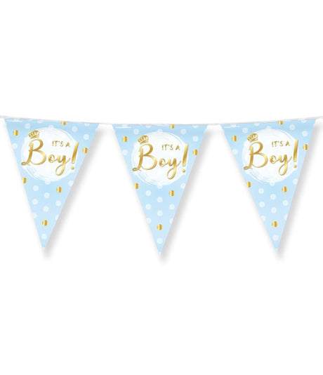 Drapeau de fête Paperdreams c'est un garçon