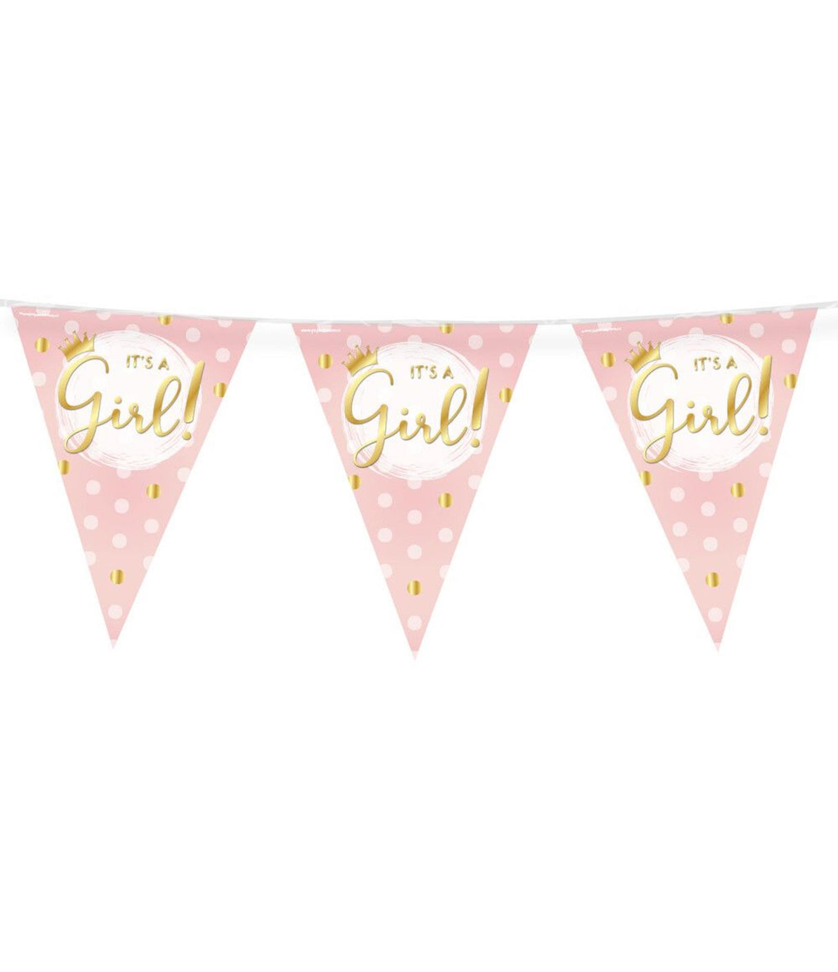 Feuille de drapeau de fête Paperdreams - c'est une fille !
