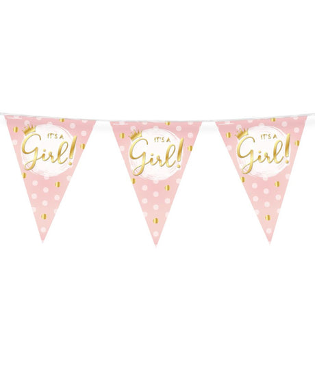 Feuille de drapeau de fête Paperdreams - c'est une fille !