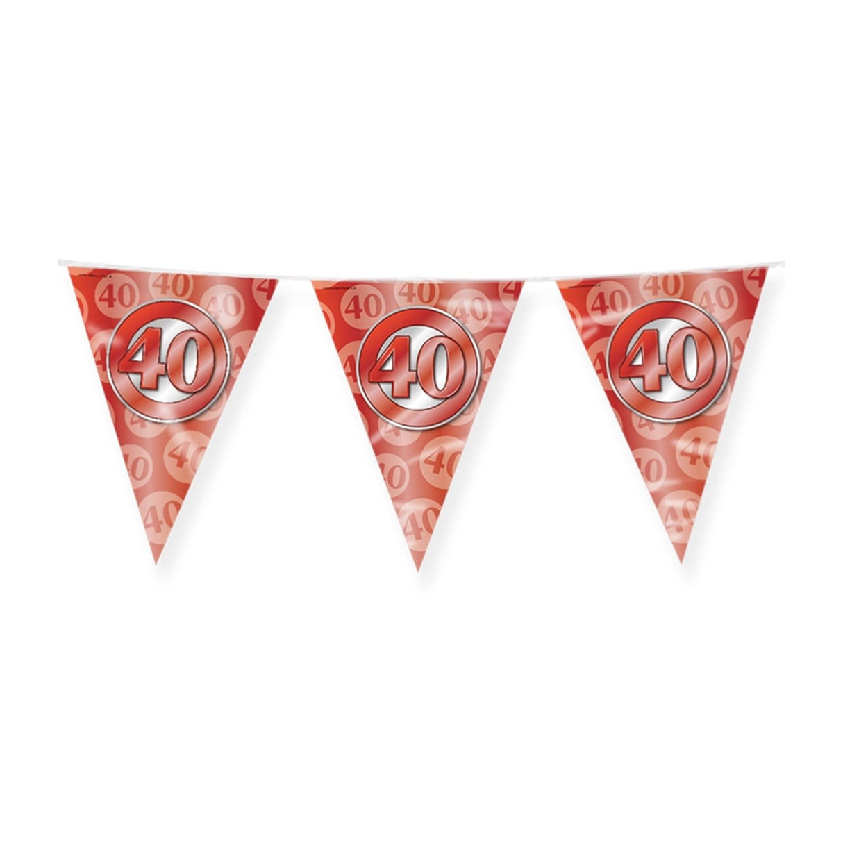 Drapeau de fête Paperdreams - 40 ans de mariage