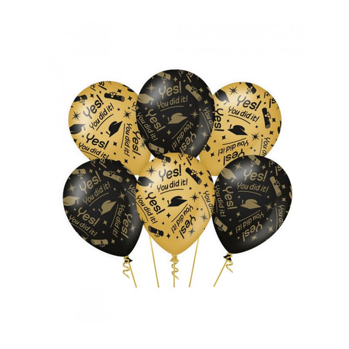 Ballon de fête élégant Paperdreams - vous l'avez fait 6pcs