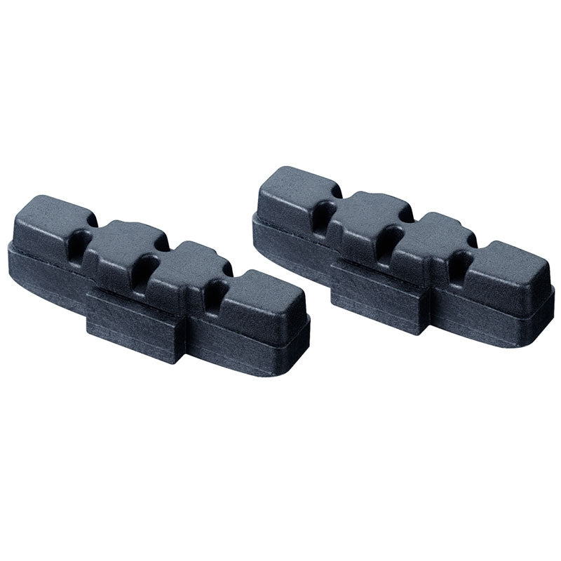 Edge brake block set for hydraulic brake