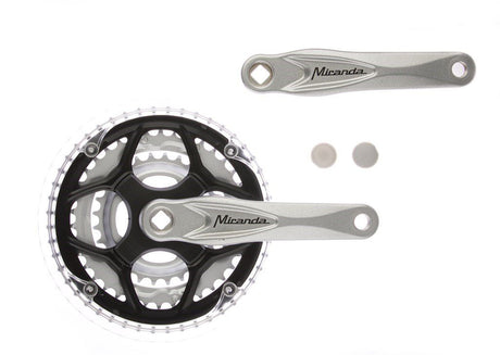 Miranda Cranket Alfa 3 8 mm CRANK 170 mm 48 38 28T Silver